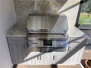 Small Grill Cabinet